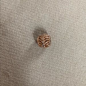 Pandora rose gold charm